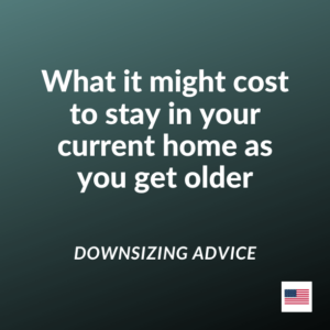 Costs of aging in place (USD)